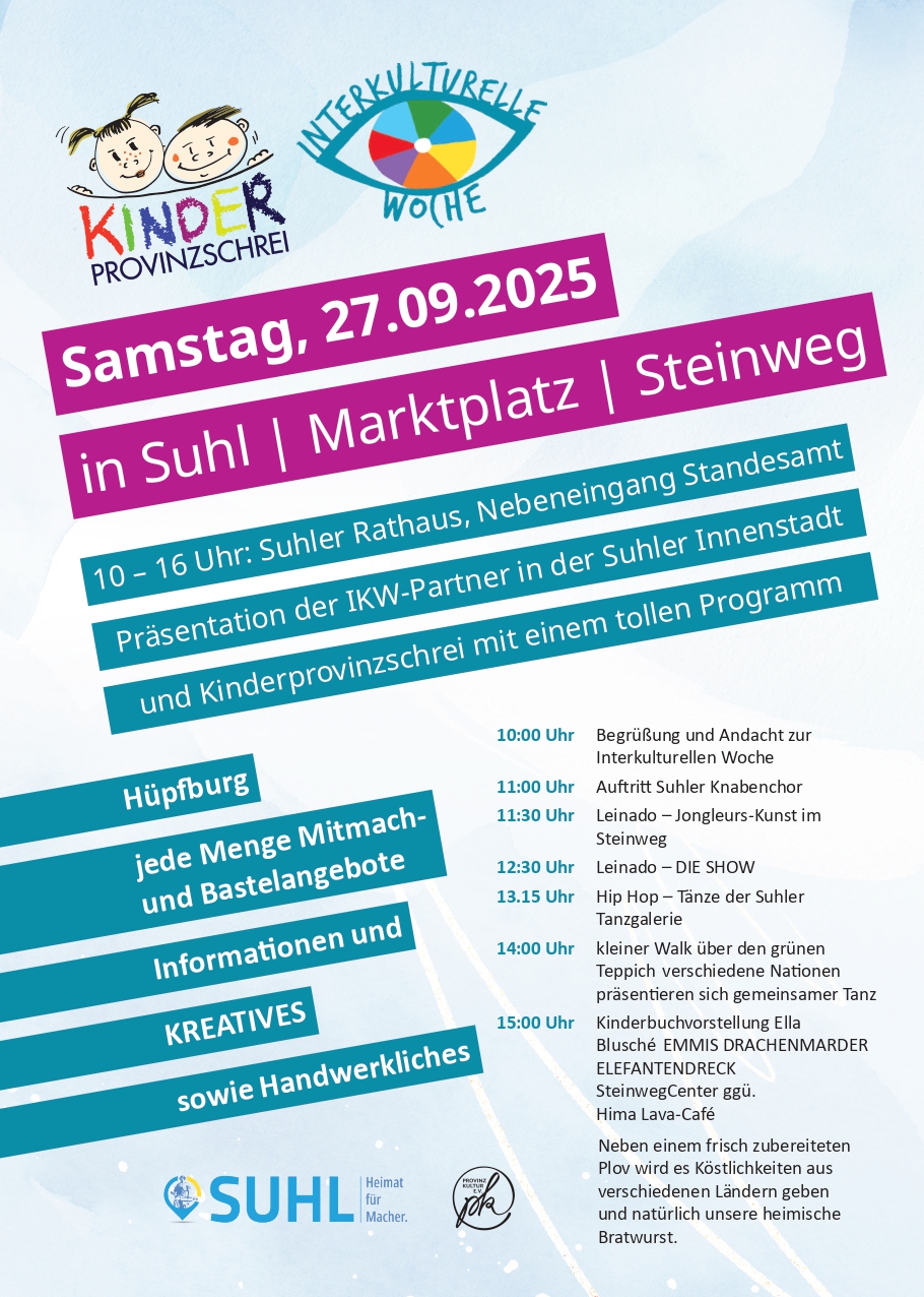 Der 15. KinderProvinzschrei in Suhl