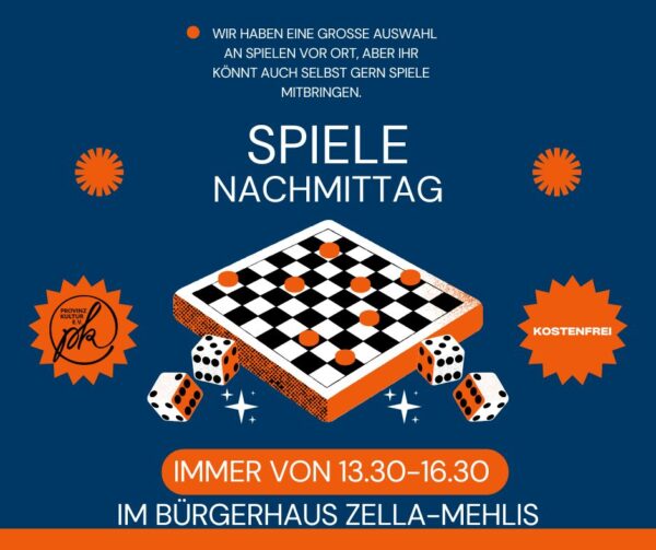 Provinzkultur-Spielenachmittag