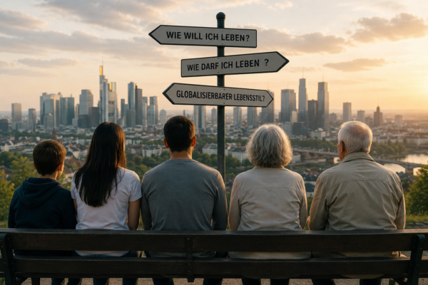 Jung und Alt auf der Suche nach dem globalisierbaren Lebensstil: „Wie will ich leben – wie darf ich leben?“