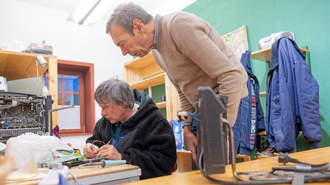 Das Repair-Café macht Sommerpause